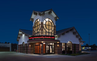 Commercial architectural design for modern office building