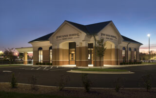 Interior architectural design for commercial space